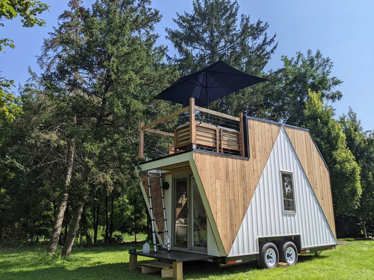 Mikro tiny house 18 m2 off grid