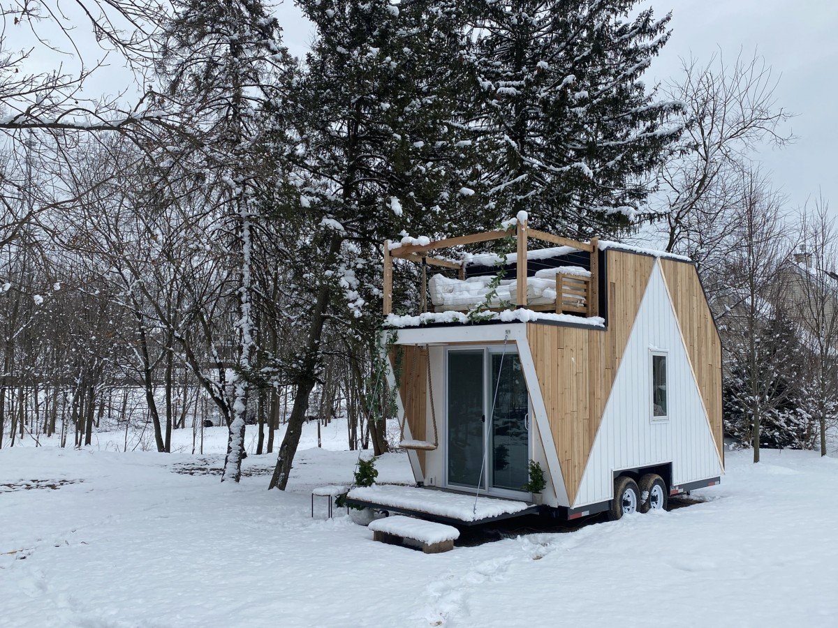 Mikro tiny house 18 m2 off grid