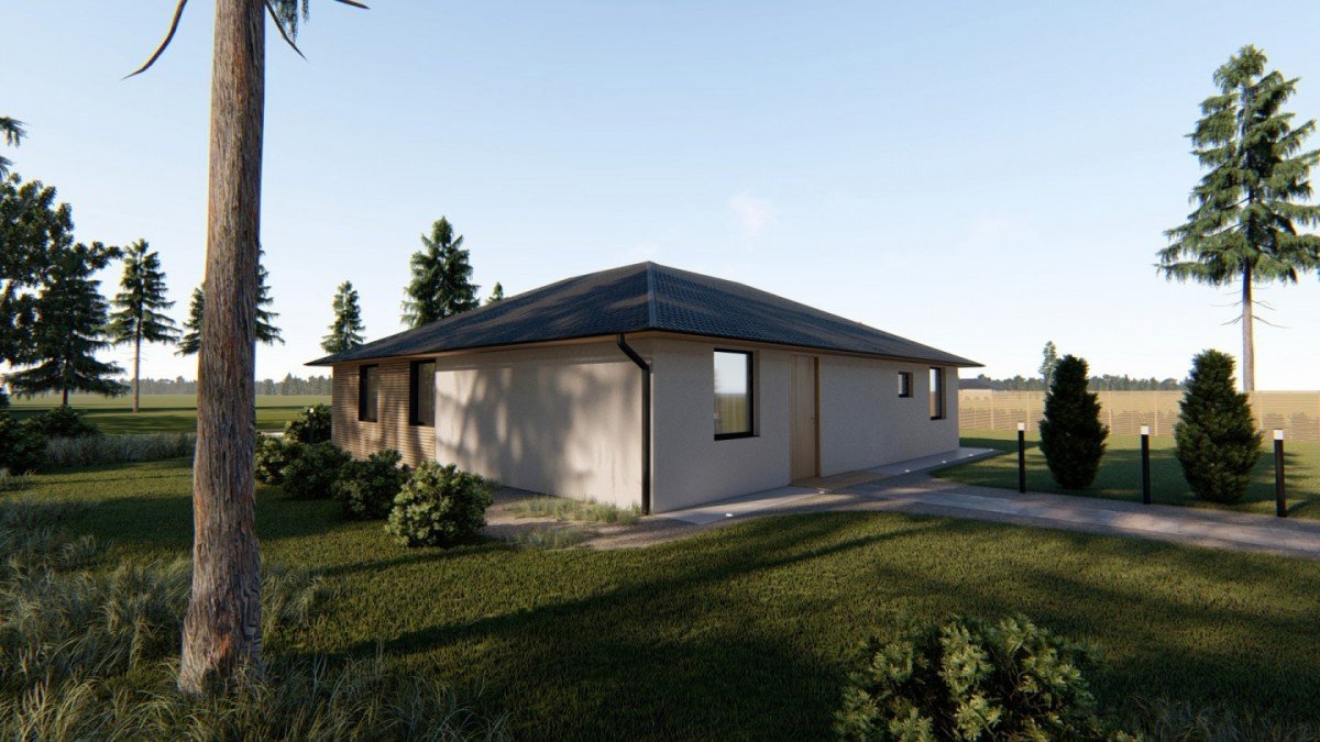 Bungalov do tvaru L