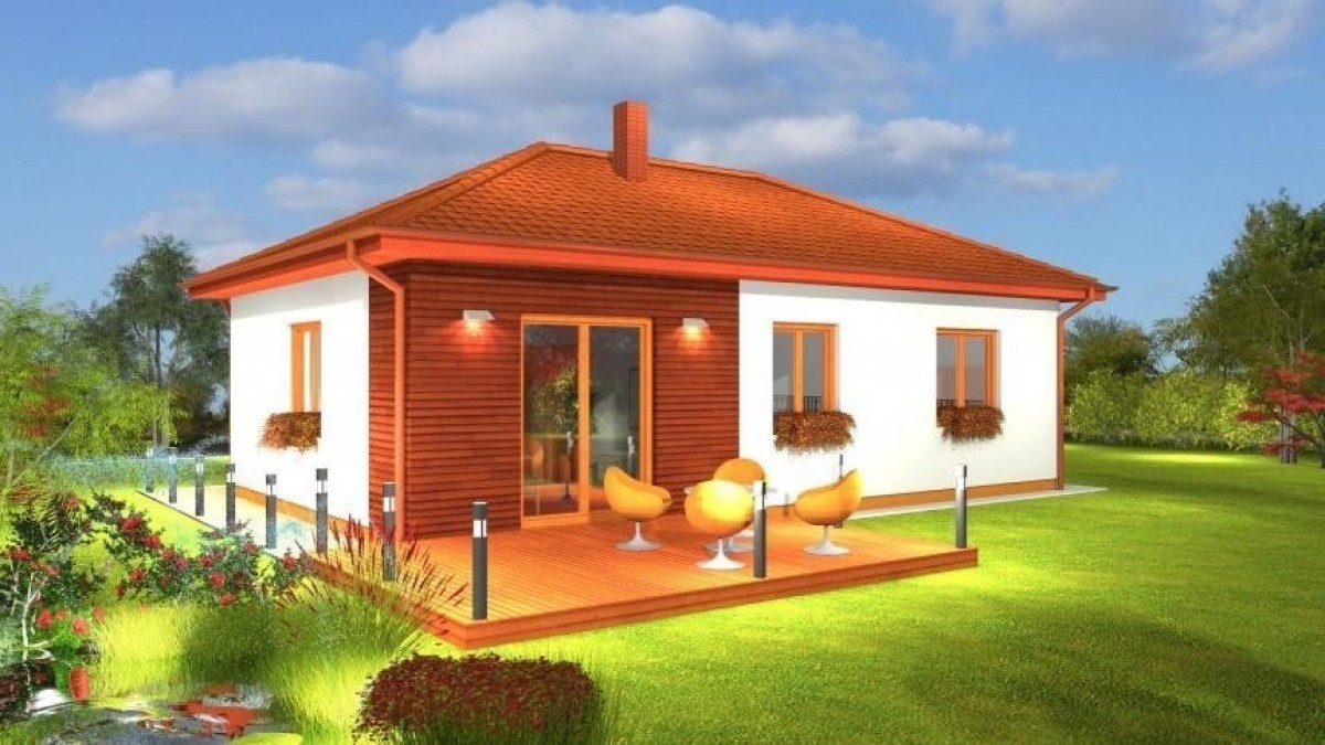 Kompaktní bungalov na klíč