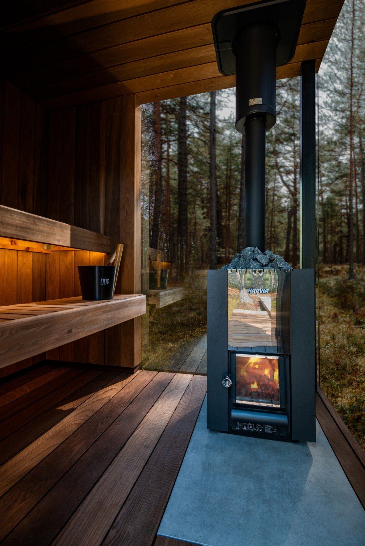 zrcadlový tiny house