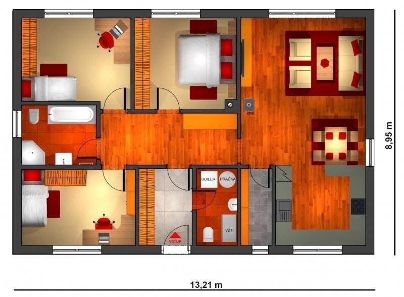 bungalov 4+kk