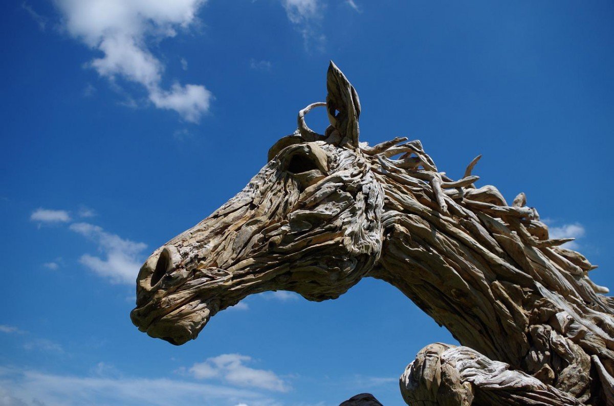 driftwood naplavené dřevo inspirace