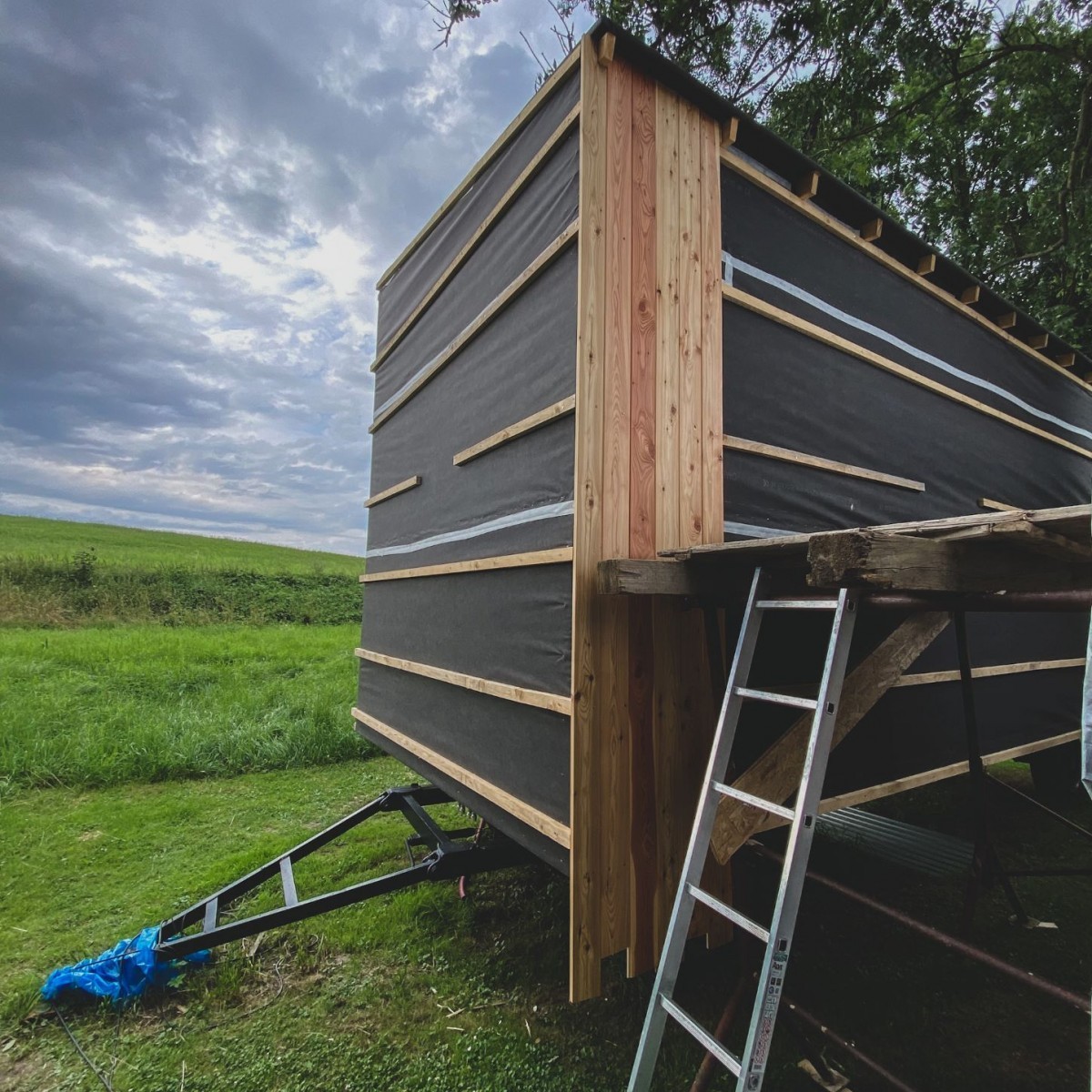 tiny house svépomocí