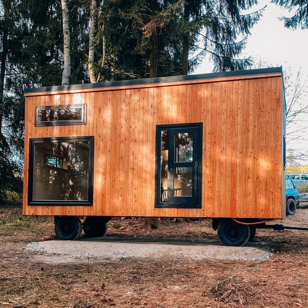 tiny house svépomocí