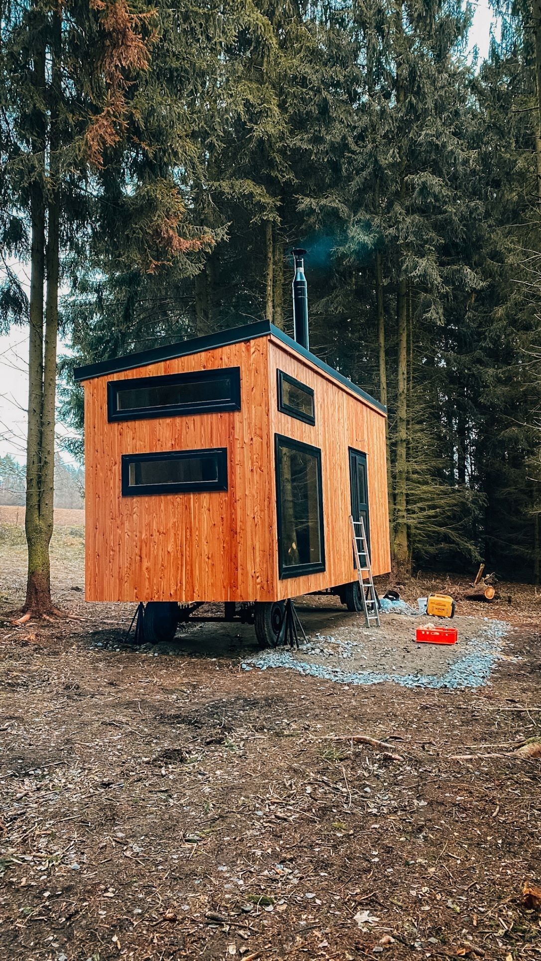 tiny house svépomocí