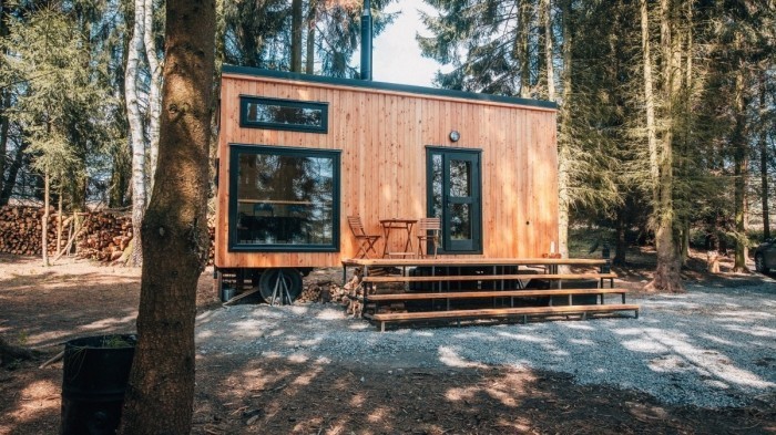 tiny house svépomocí u pelhřimova