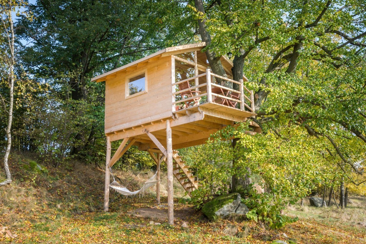 treehouse na vysočině
