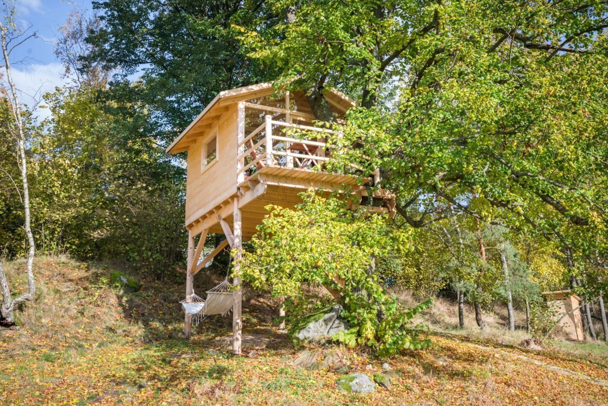 treehouse na vysočině