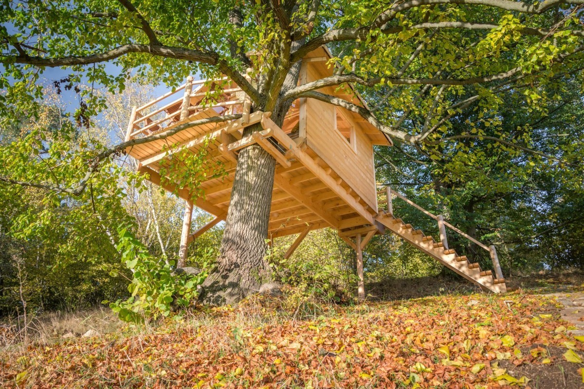 treehouse na vysočině