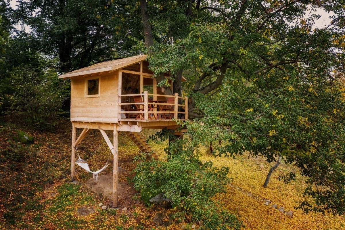 treehouse na vysočině