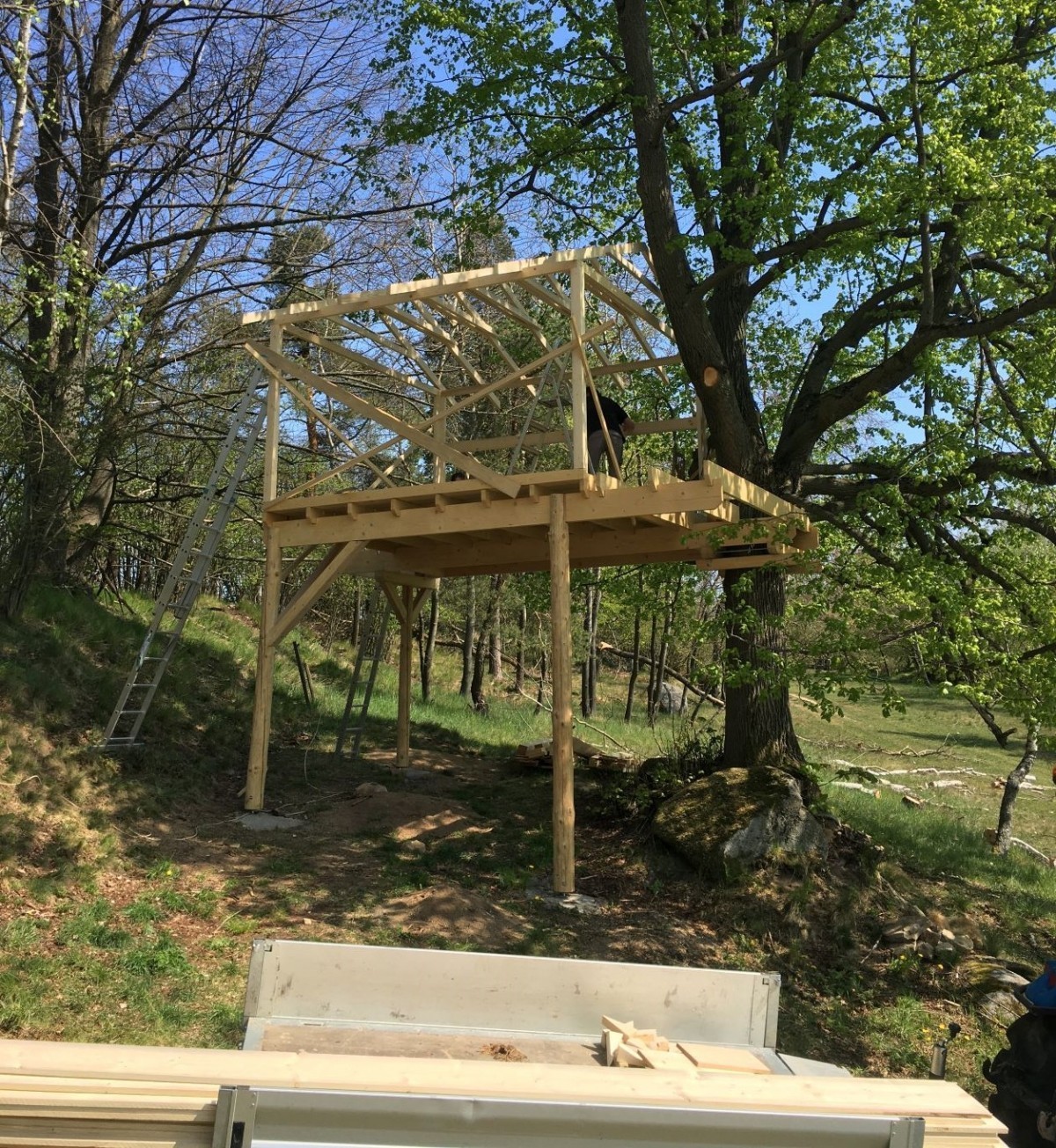 treehouse na vysočině