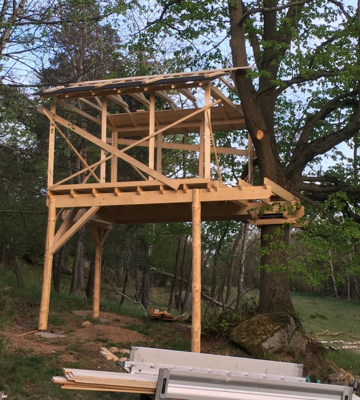 treehouse na vysočině