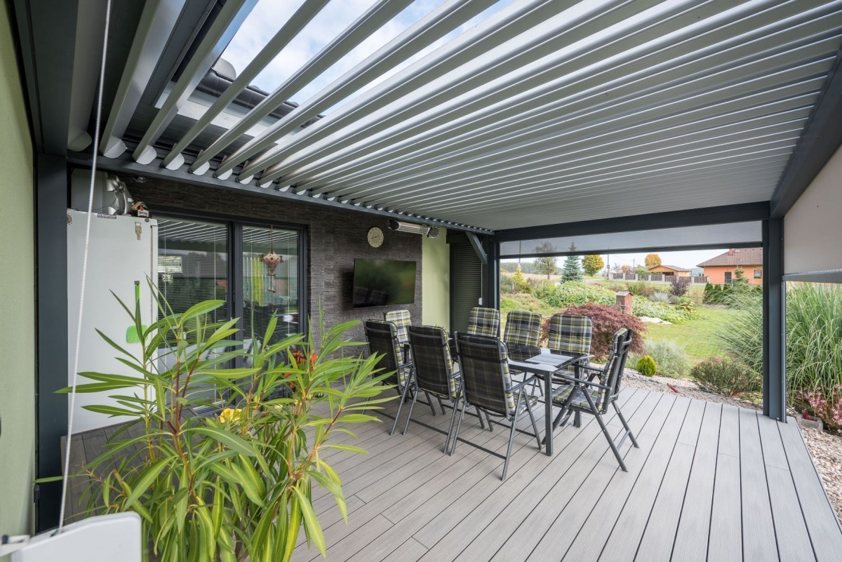 Bioklimatická pergola zkušenosti