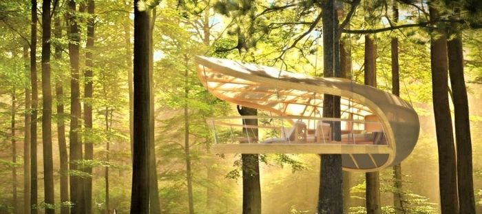 Designový dům na stromě
