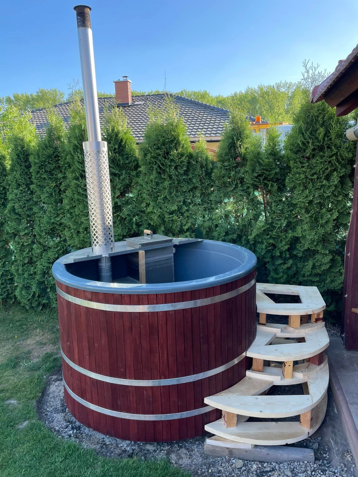 Koupací sud svépomocí