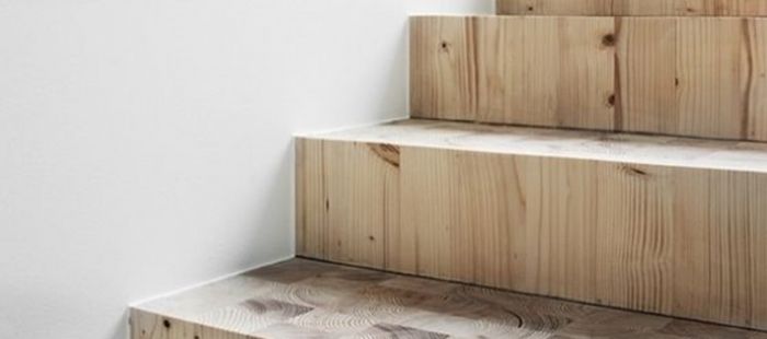 Designové dřevěné schodiště