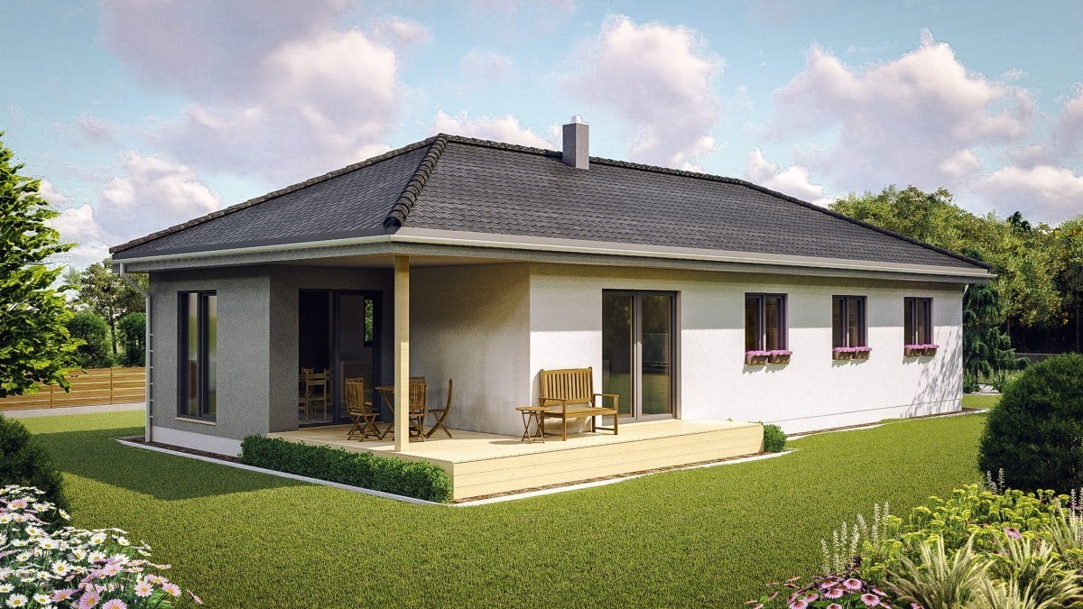 Představujeme nový bungalov na klíč s dispozicí 4+kk – vlezete se do 5 mil korun