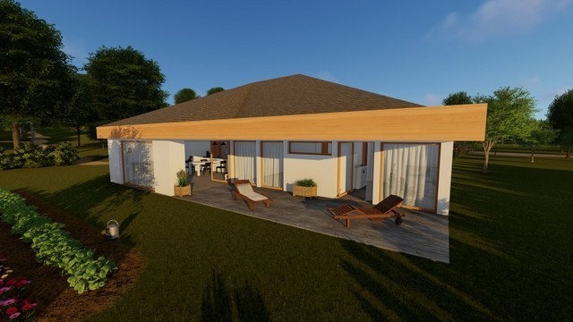 Dům do L WOLF Haus