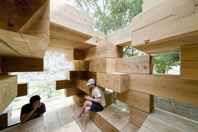 Dřevostavba Final Wooden House, Sou Fujimoto