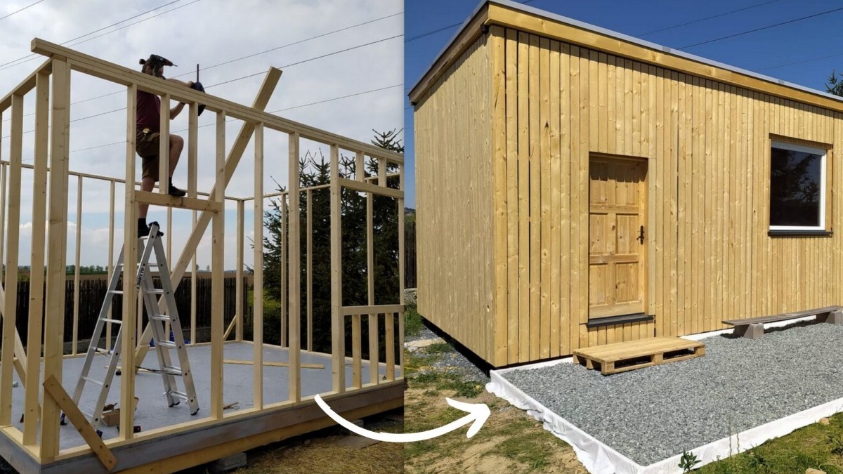 Stavba domácí dílny svépomocí – postup