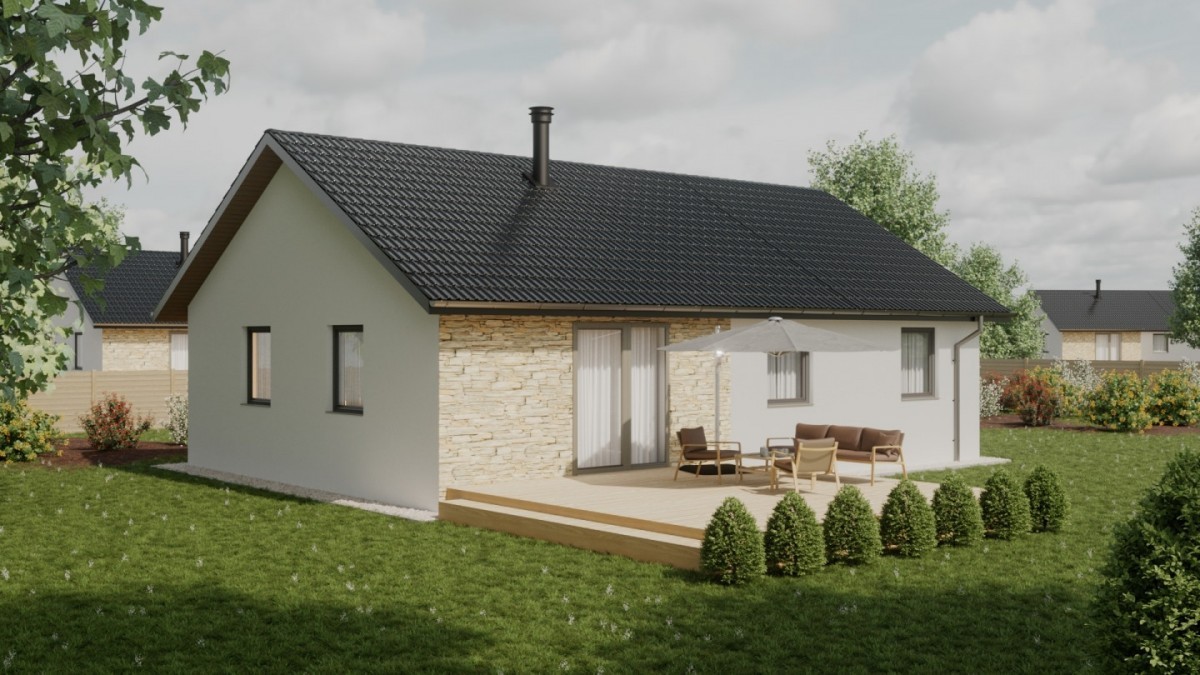 Bungalov na klíč do 4 mil