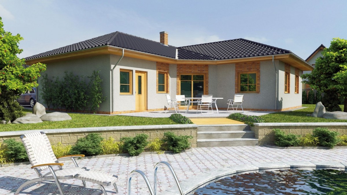 Bungalov na klíč 4+1 s garáží