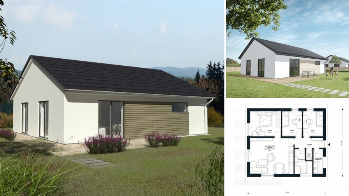 Bungalov na klíč 4+kk