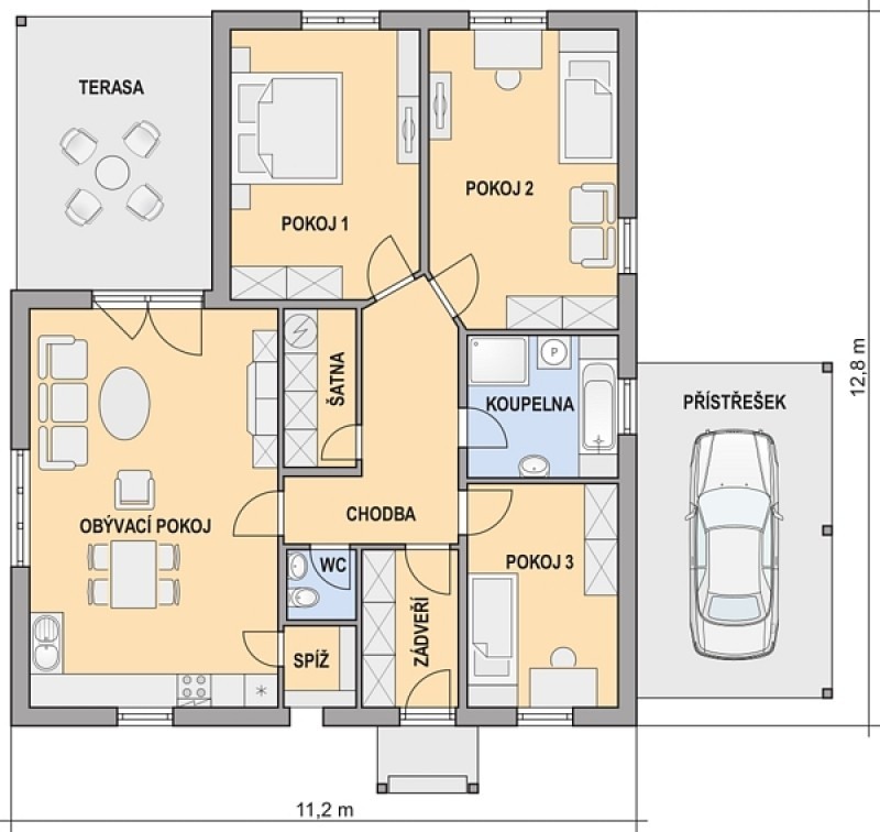 Bungalov 4+kk