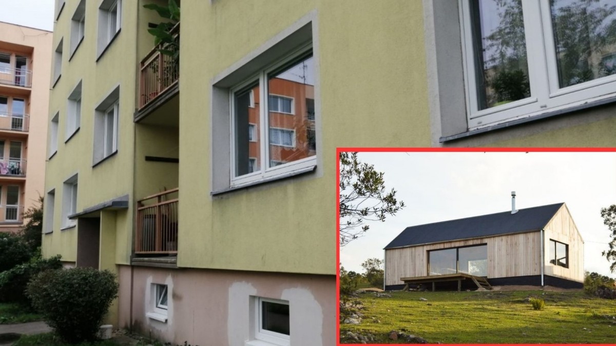 Z rekonstrukce chaty na důchod udělali celoroční bydlení