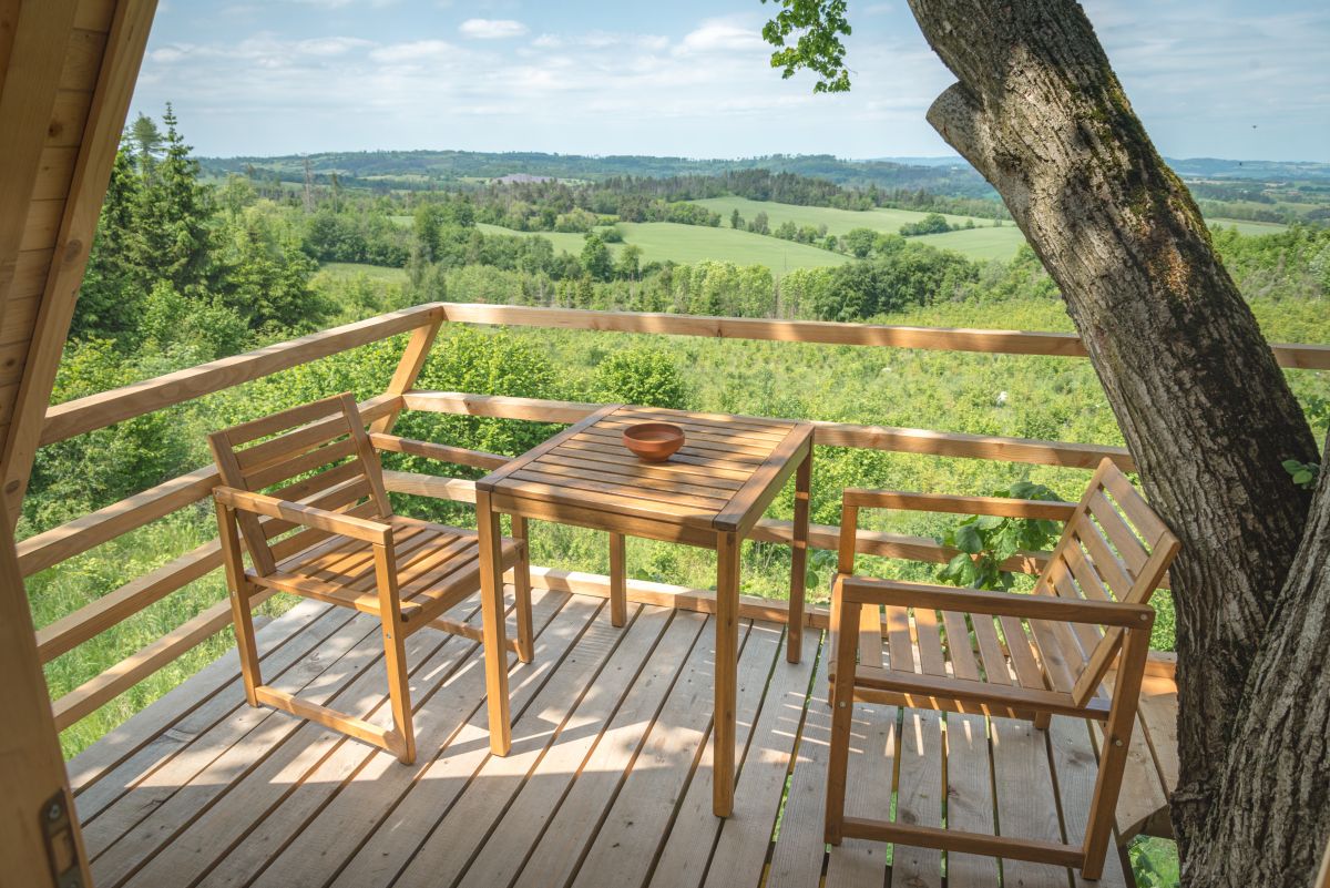 Glamping ČR – treehouse