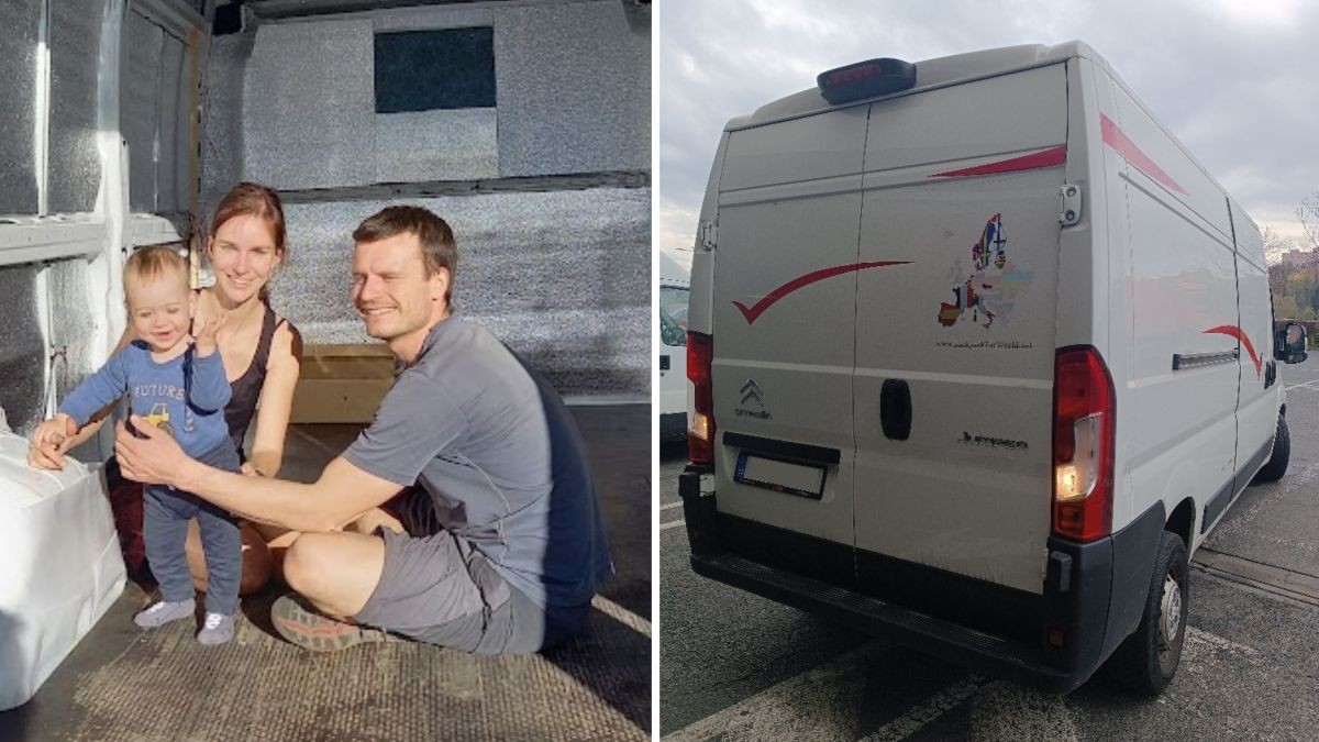 Obytná dodávka svépomocí