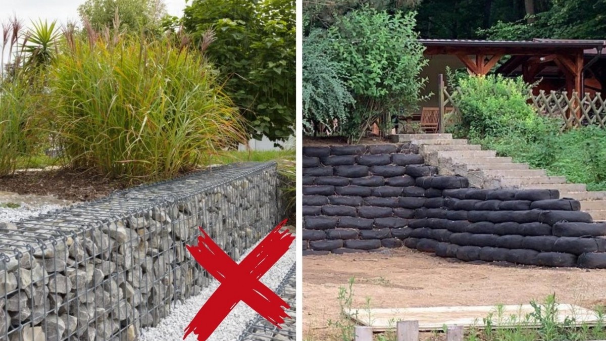 Nová metoda zpevňování svahu nahrazuje gabiony i betonové a kamenné zídky 