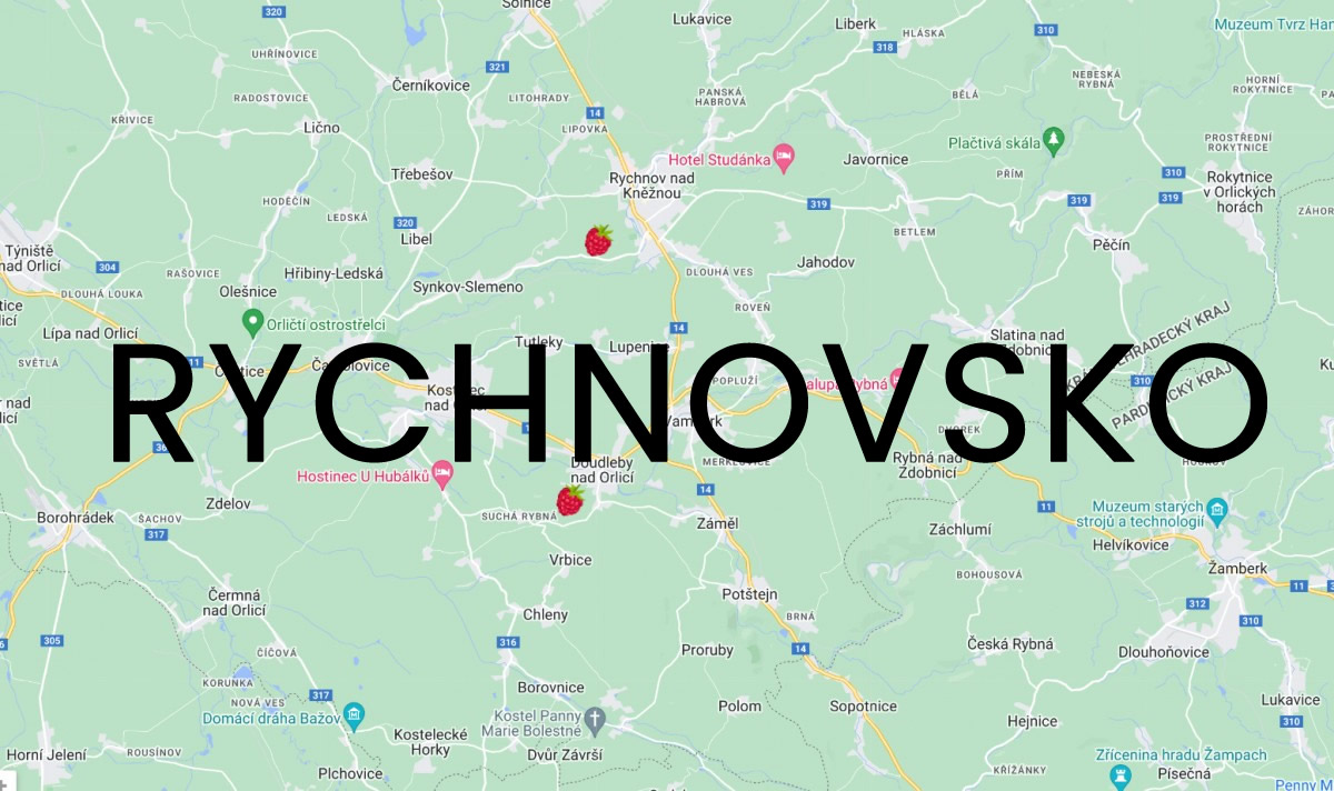 samosběr malin rychnov nad kněžnou