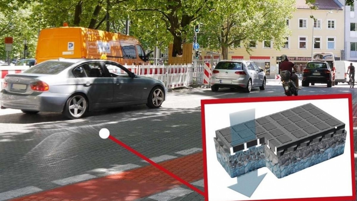 zatravňovací dlažba na silnice