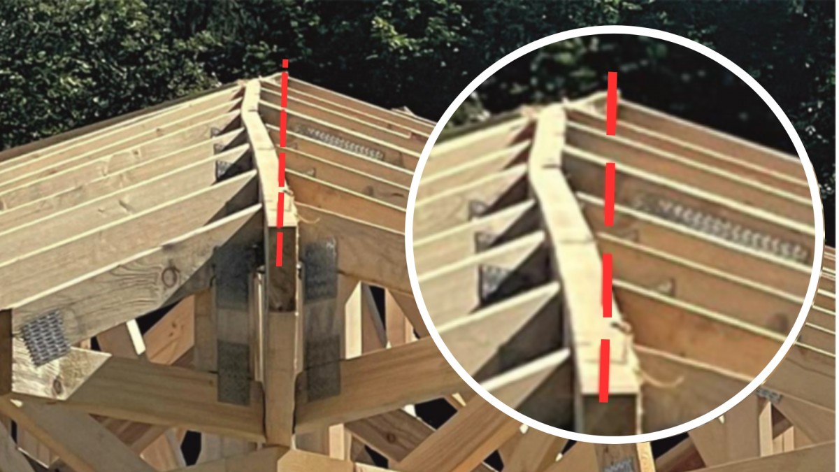 Firmy šidí při výrobě a montáži vazníků
