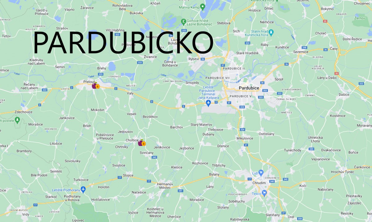 Samosběr švestek Pardubice