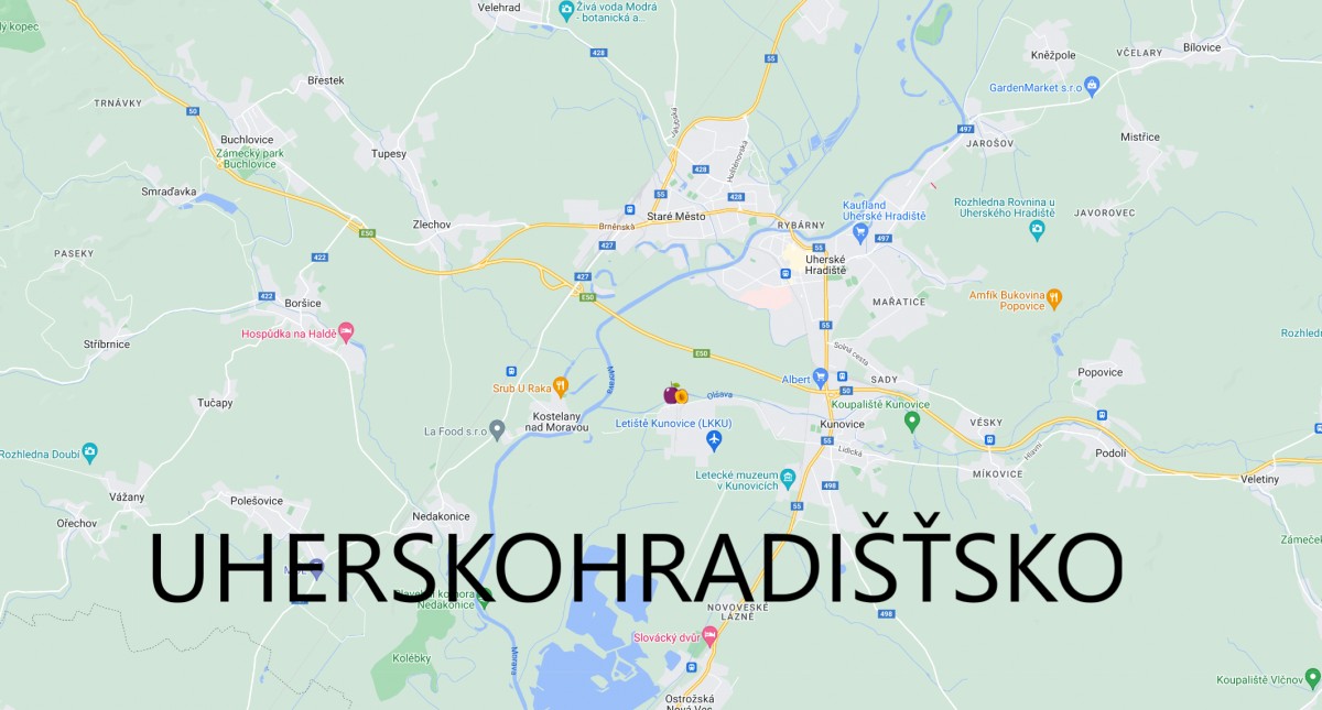 Samosběr švestek Uherské Hradiště