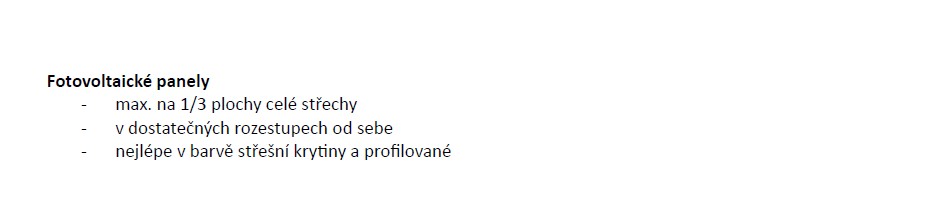 Stavba domu v CHKO