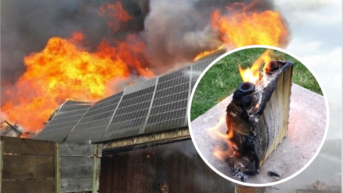 Požárů fotovoltaických elektráren v poslední době přibývá