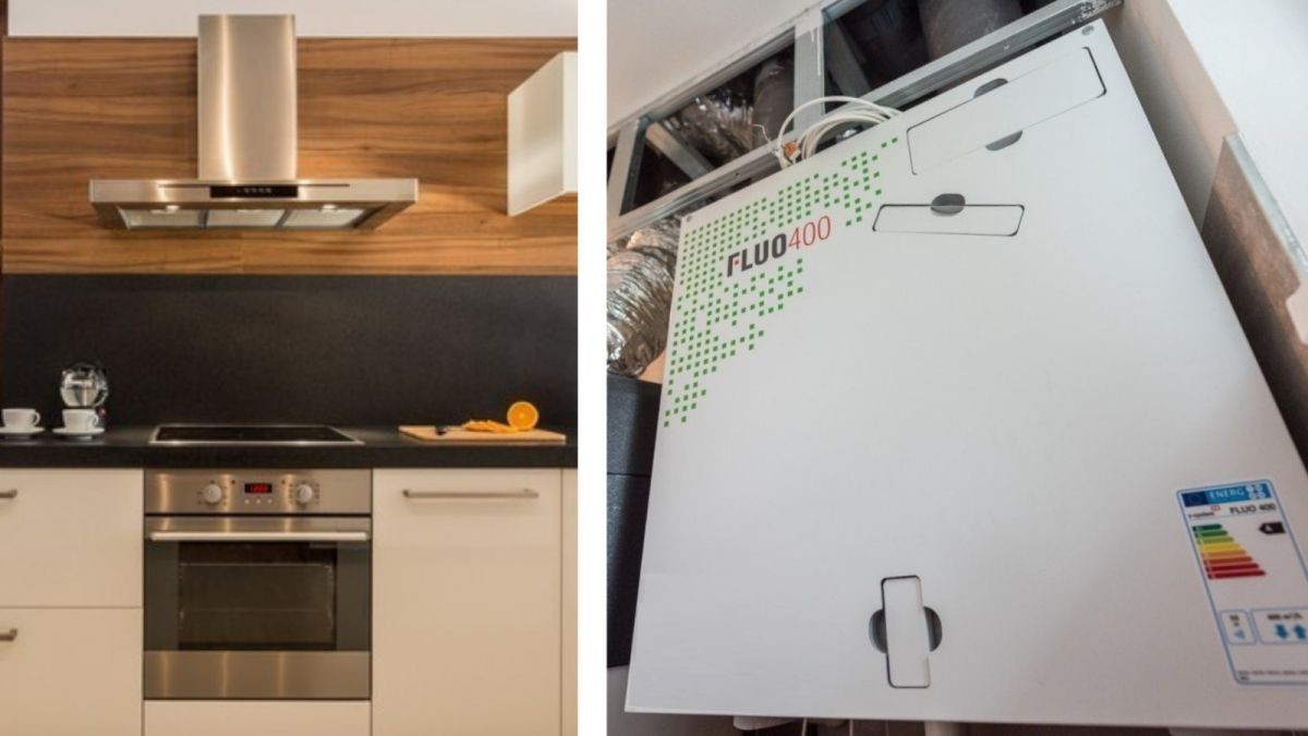 Digestoř spolu s rekuperací v jedné domácnosti může způsobovat potíže