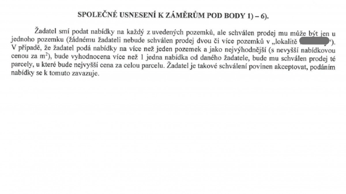 Stavební pozemek na prodej