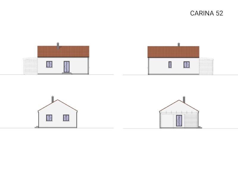Typový dům Carina 52