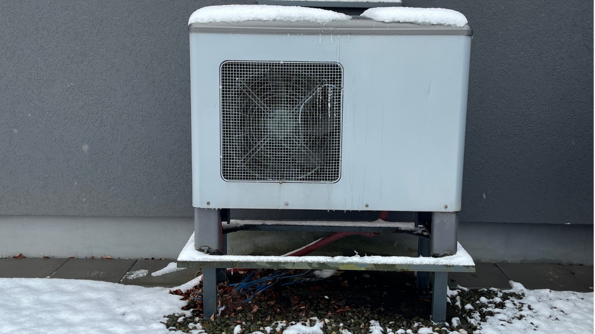 Tepelné čerpadlo v zimě ztrácí svou účinnost