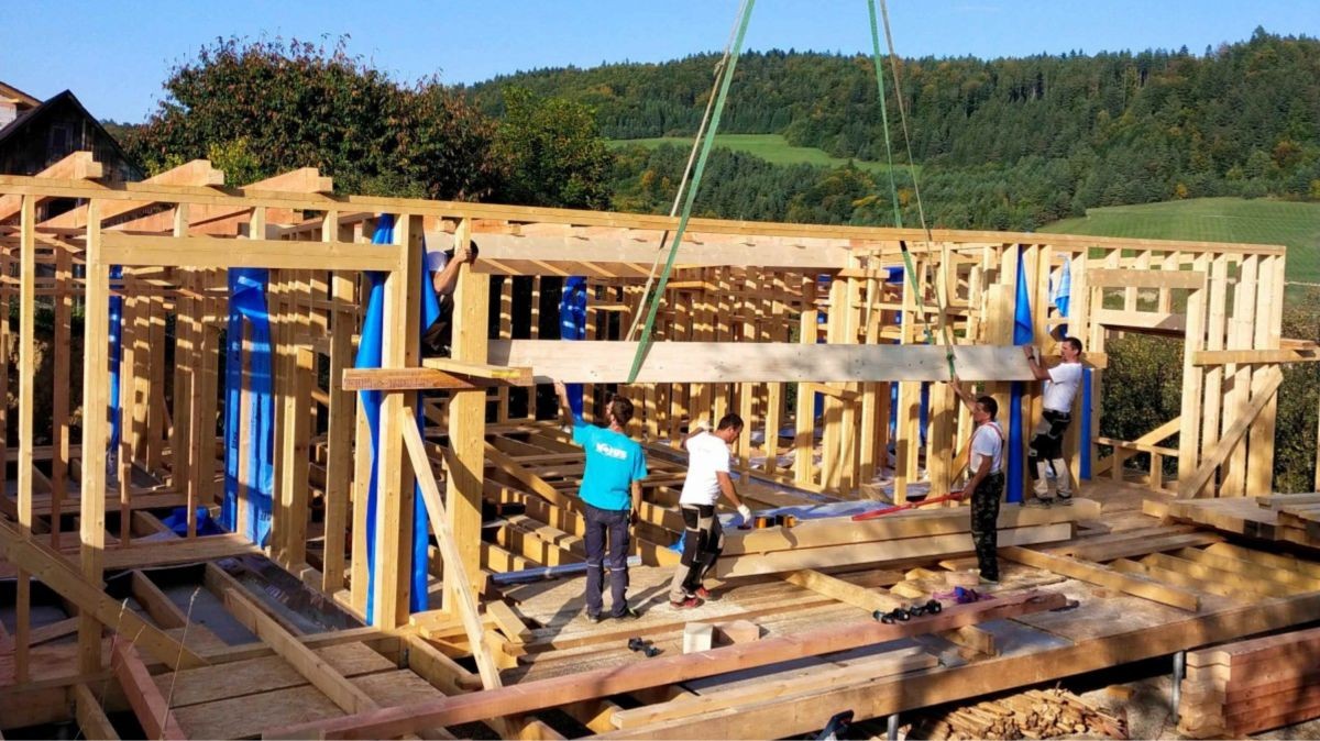 Dřevostavba svépomocí