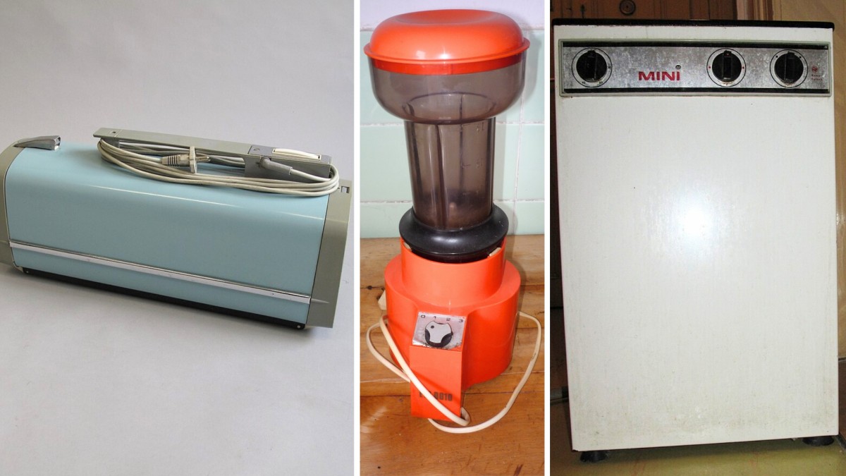 Spotřebiče za socialismu dnes budí úsměv na tváři