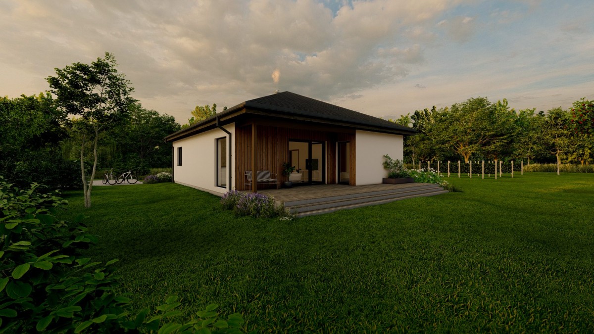 Moderní bungalov 4kk