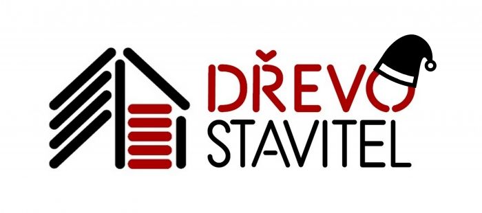 Dřevostavitel logo s čepičkou