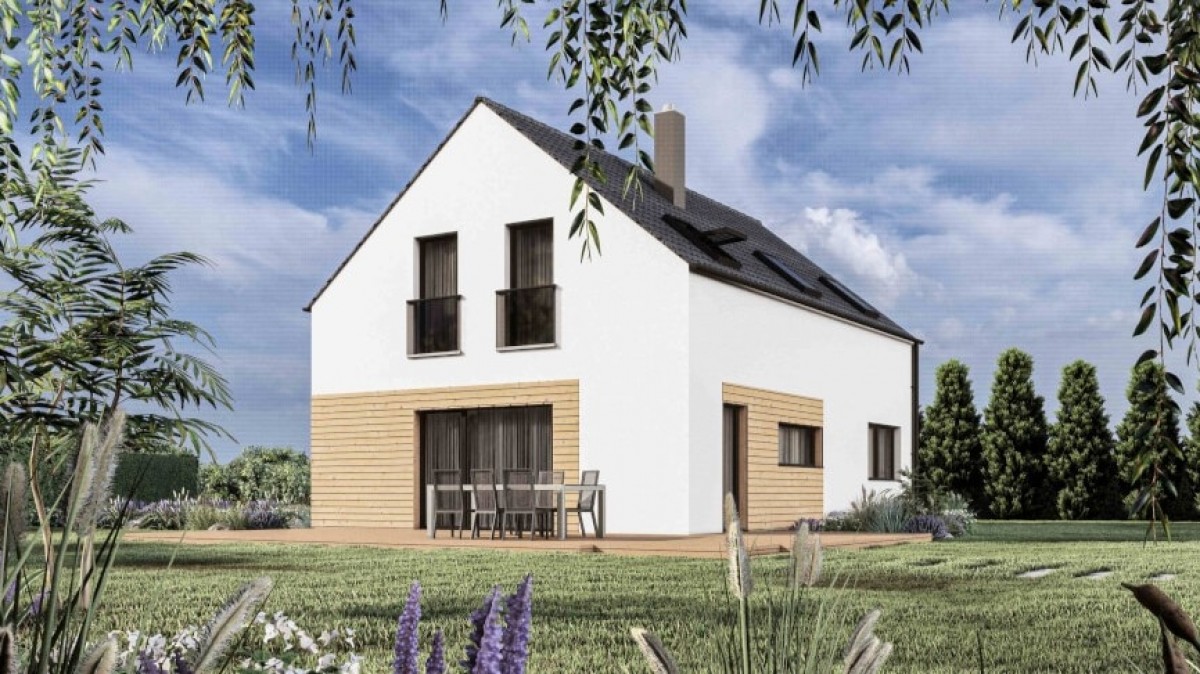 Montovaný dům na klíč s dispozicí 4kk