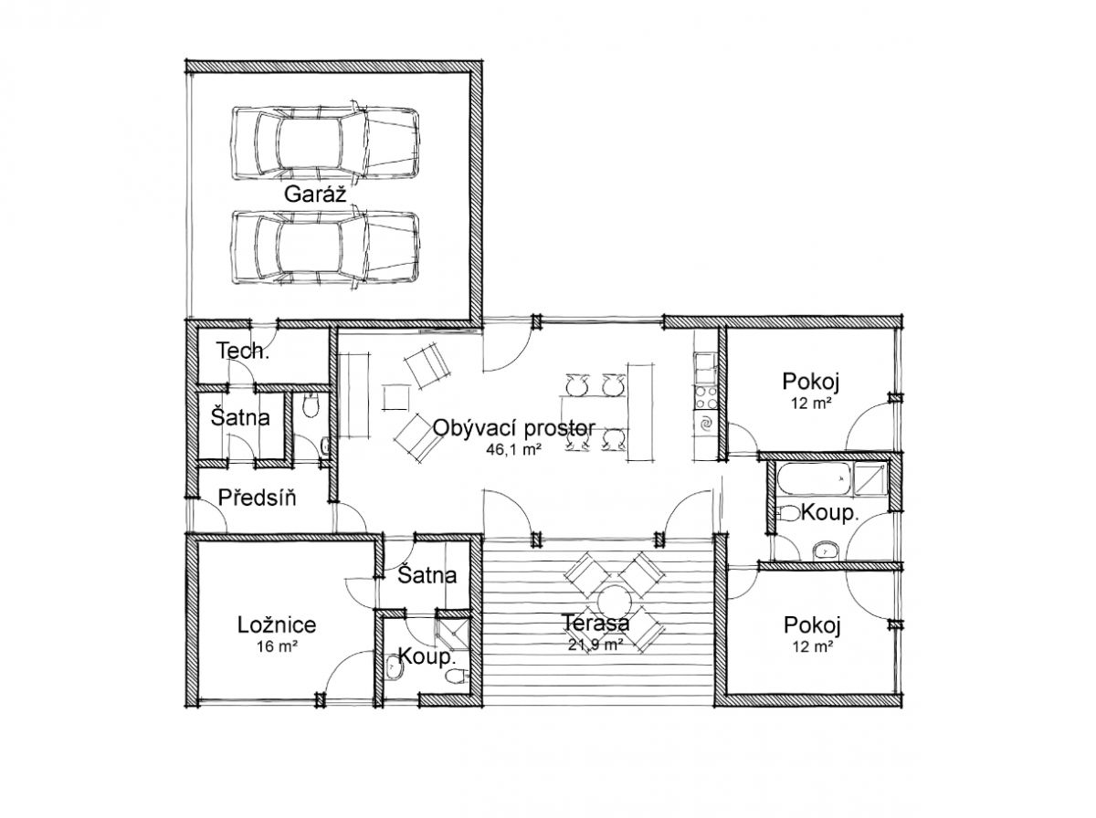 Bungalov 4+kk